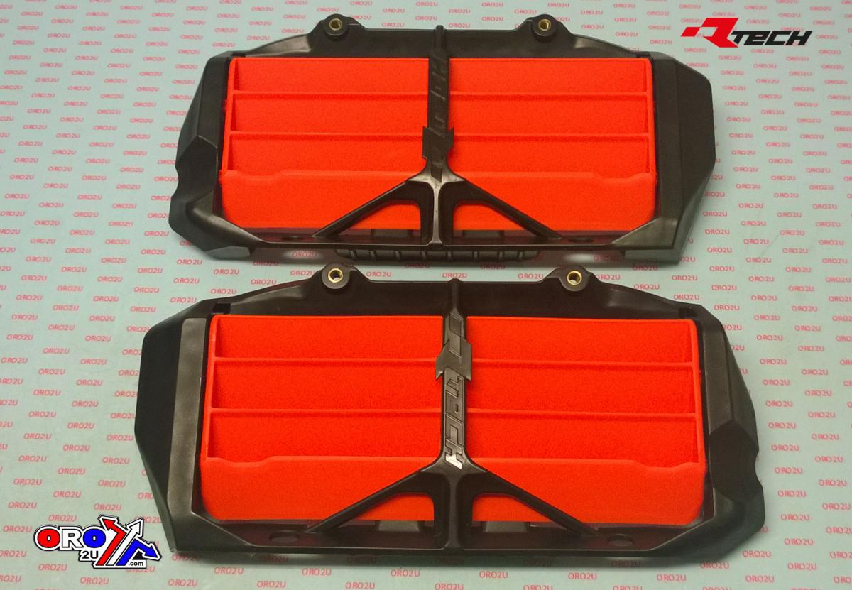 RAD LOUVERS 2019-25 KTM SX/SX-F, ORANGE, RTECH R-GRKTMAR0019