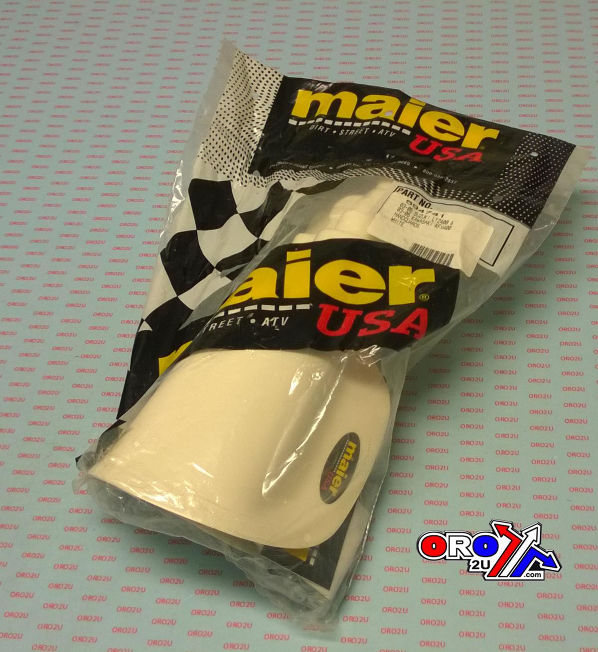 HANDGUARDS ATV WHITE