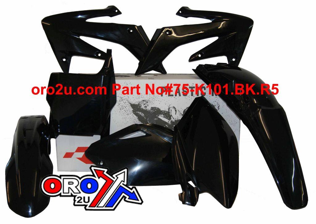 PLASTIC KIT/5 CRF250 04-05, RTECH R-KITCRF-NR0-507