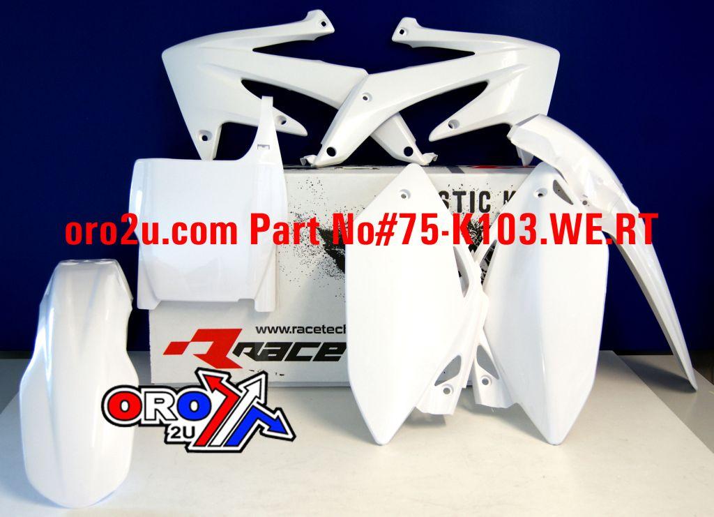 PLASTIC KIT/5 CRF450 05-06, RTECH R-KITCRF-BN0-506