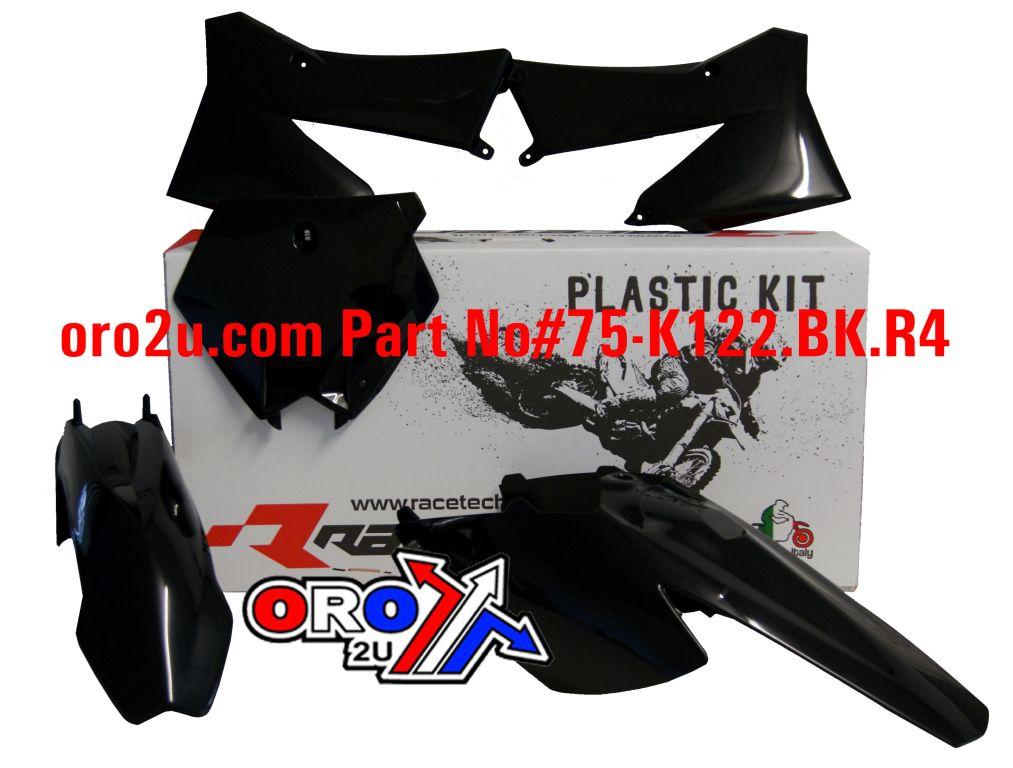 PLASTIC KIT/4 KTM85 06-12, RTECH R-KITKTM-NR0-507