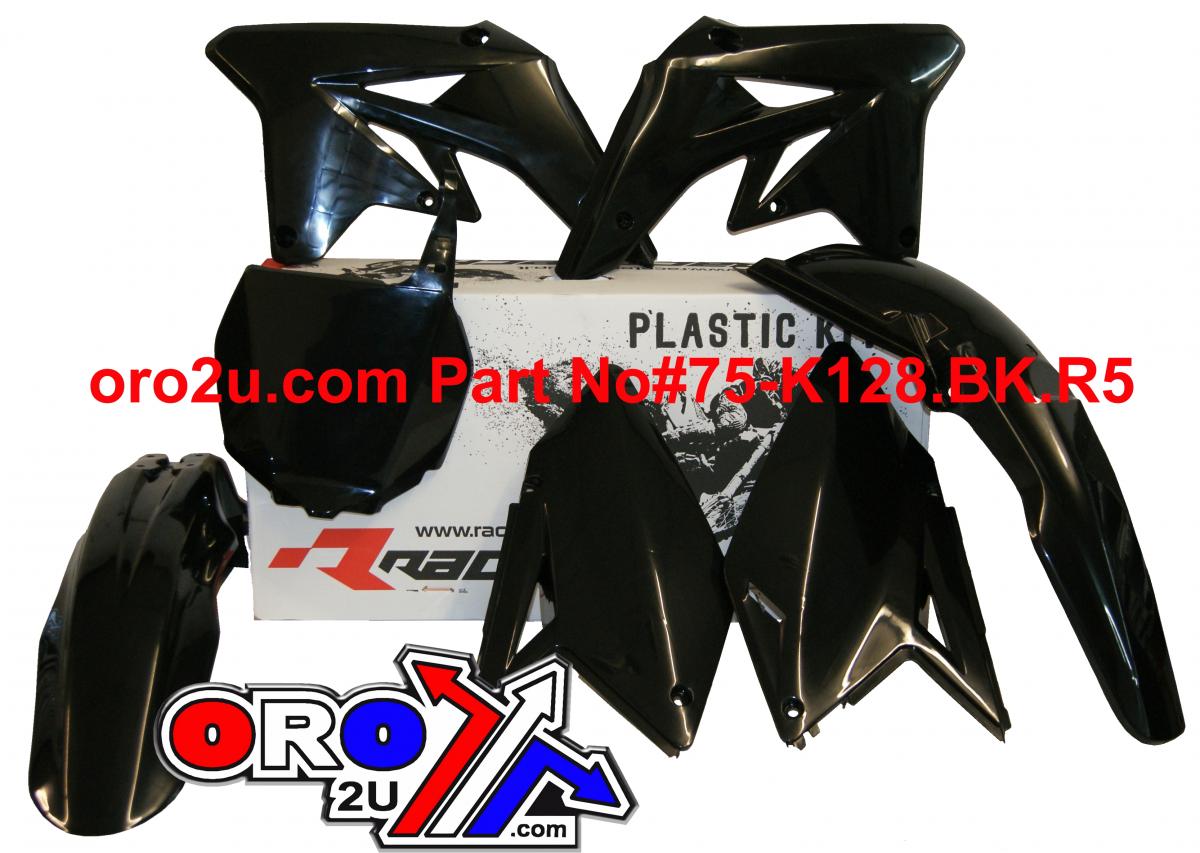 PLASTIC KIT/5 07-09 RMZ250, RTECH R-KITRMZ-NR0-507