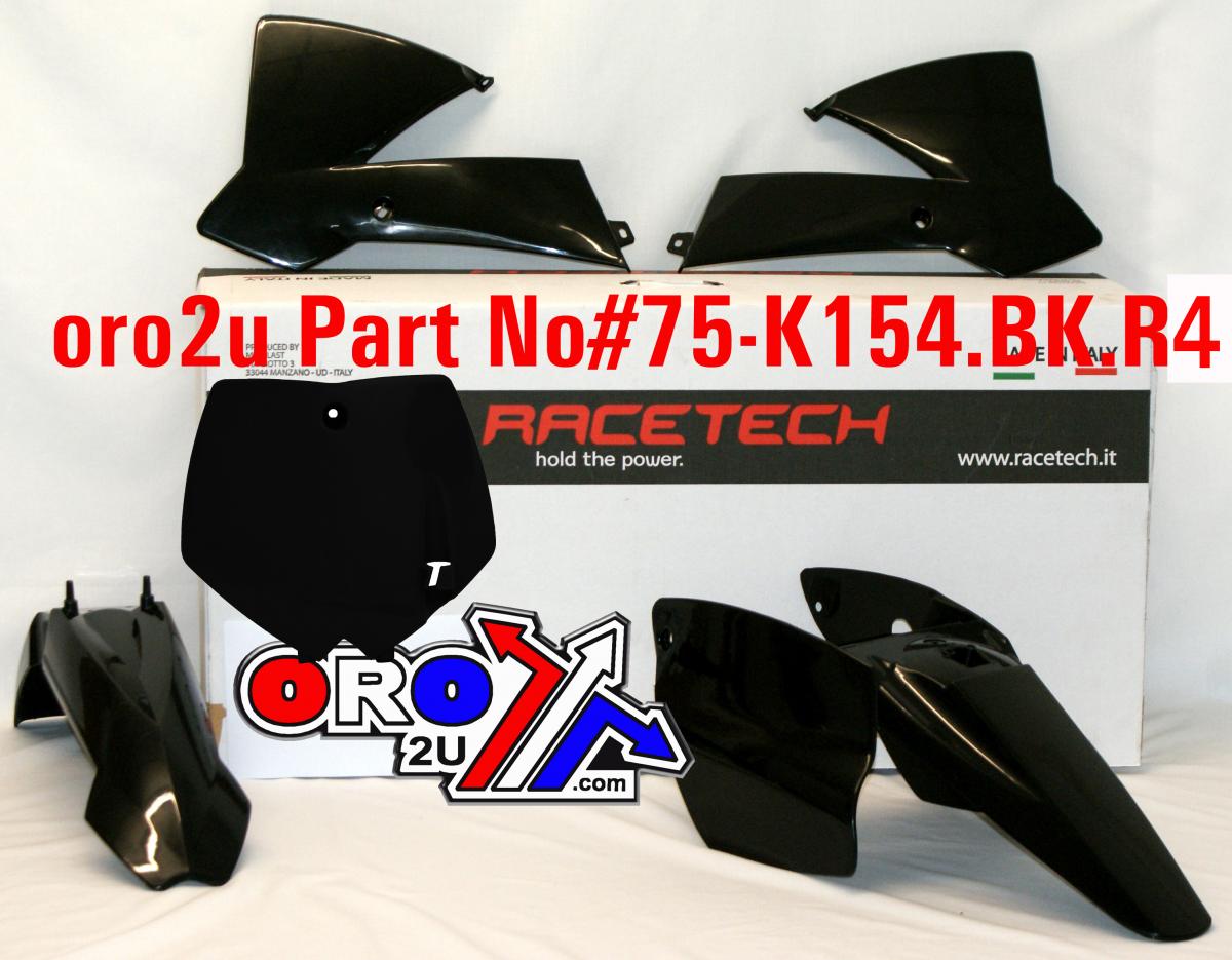 PLASTIC KIT/4 KTM65 02-08, RTECH R-KITKTM-NR0-506