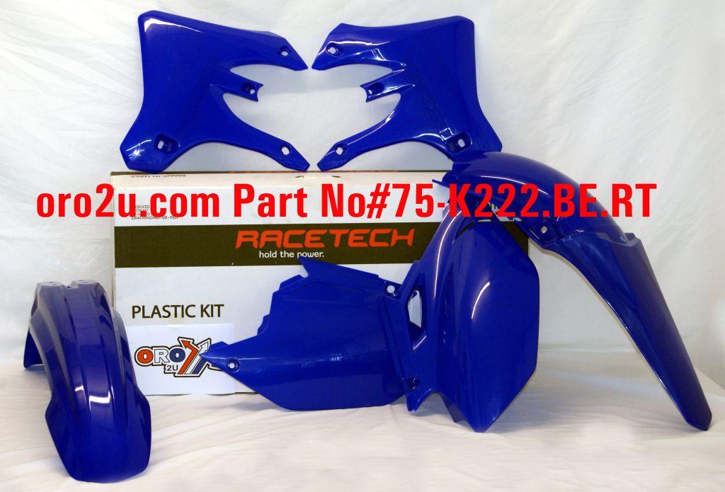 PLASTIC KIT 05-06 WRF250/450, RTECH R-KITWRF-BL0-402