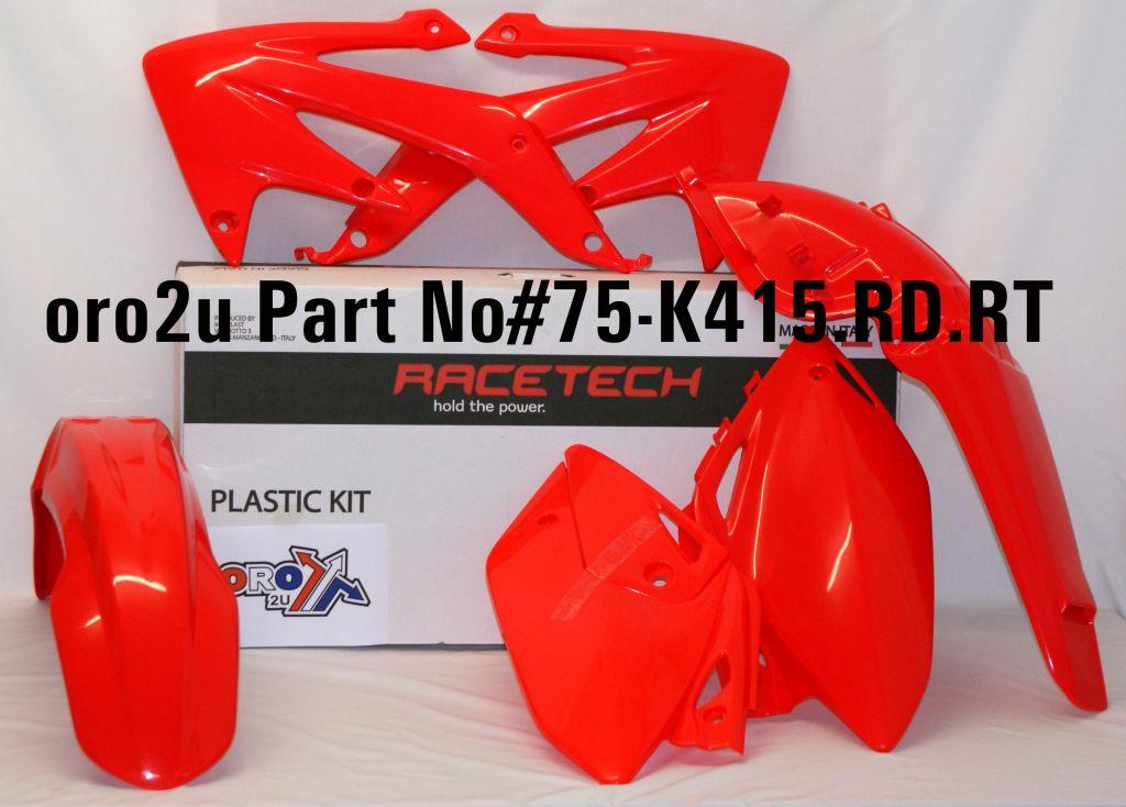 PLASTIC KITCRF450X 08-19, RTECH R-KITCRX-RS0-415