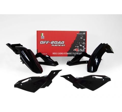 PLASTIC KIT/4 HUSQVARNA 09-13, RTECH R-KITHSQ-NR0-405 BLACK