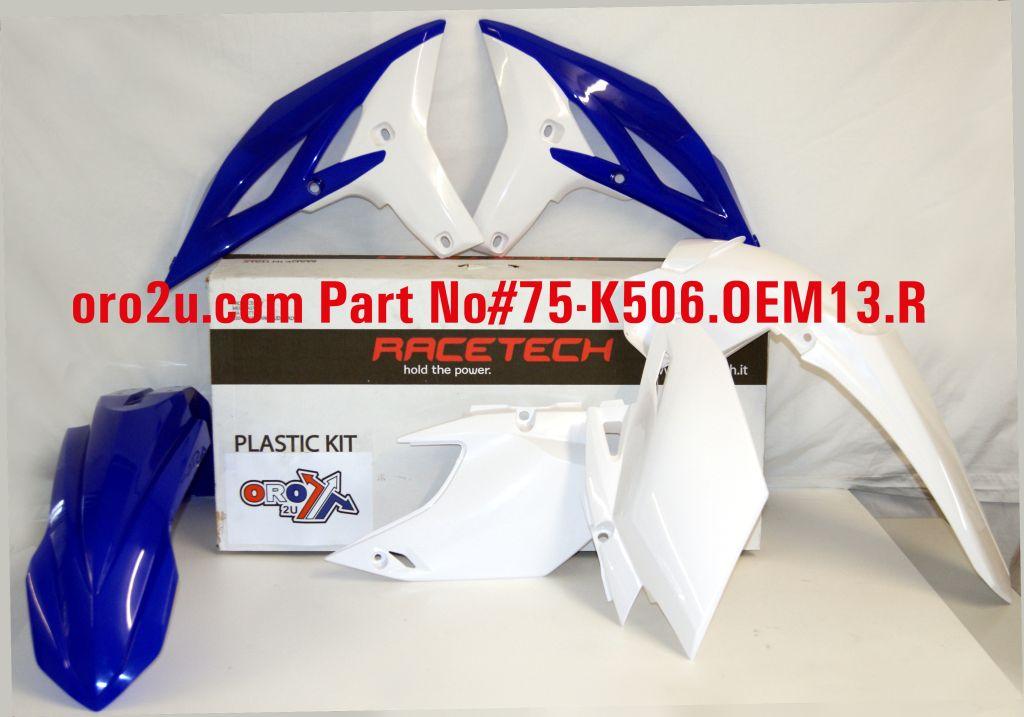 PLASTIC KIT 12-15 WRF450, RTECH R-KITWRF-OEM-414, OEM COLOURS 2013