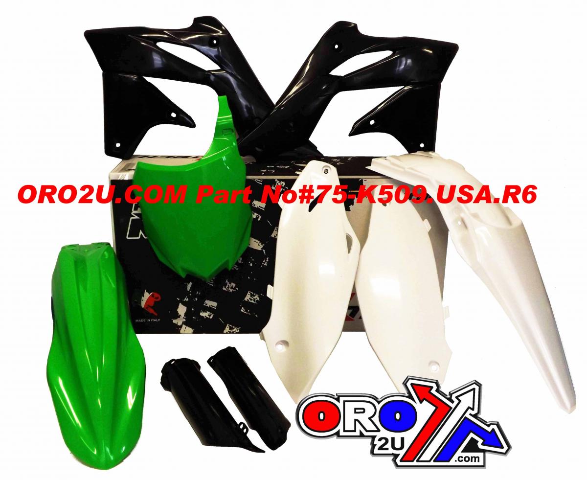 PLASTIC KIT 13-16 KX250F USA, RTECH R-KITKXF-US2-516