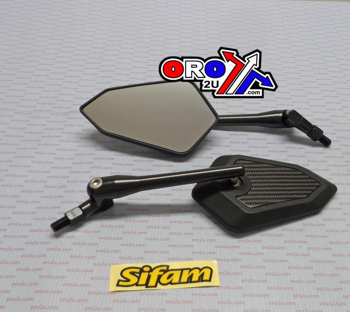 MIRROR UNIVERSAL PAIR CARBON, ROAD, SIFAM MIR9120