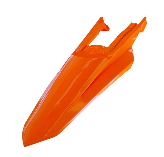 REAR FENDER KTM EXC EXCF 2024 NEON ORANGE, R-TECH R-PPKTMAN0024
