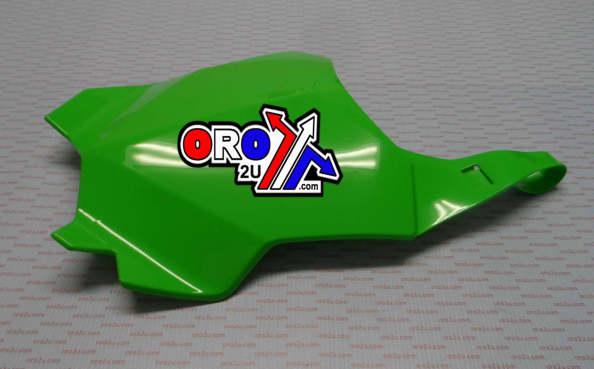 FRONT PLATE 2016-25 KX450F, GREEN RTECH R-TBKXFVE0016