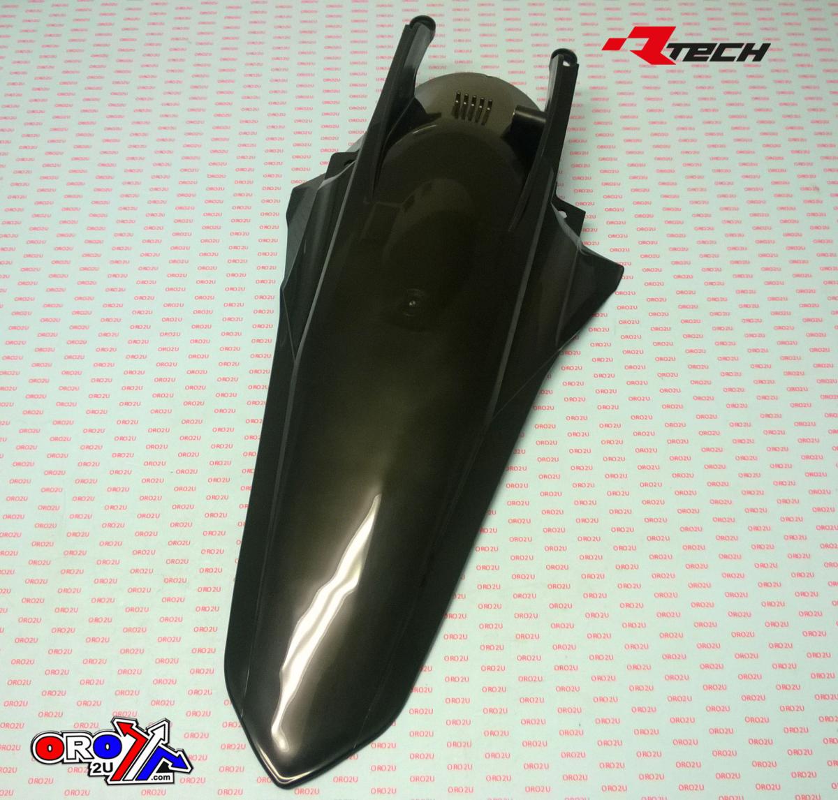 REAR FENDER BLACK 2019-22 SX/SXF/XC/XC-F, RTECH R-PPKTMNR0019