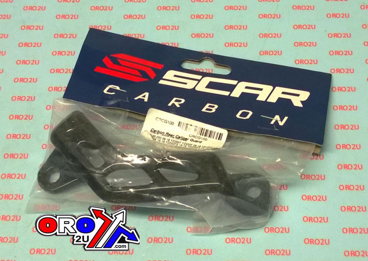 CARBON REAR CALIPER GUARD, SCAR RACING CRCG100 Carbon fibre