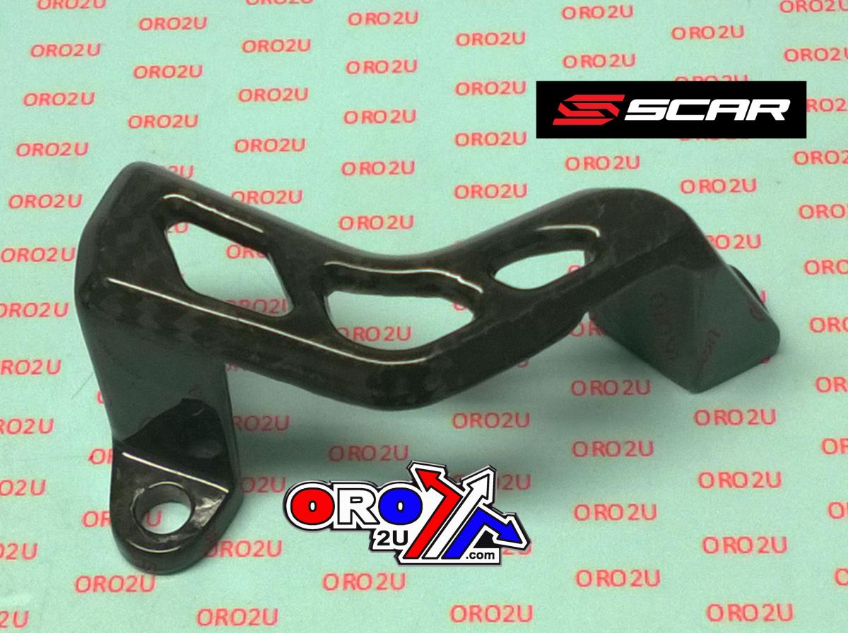 CARBON REAR CALIPER GUARD, SCAR RACING CRCG300 KAW