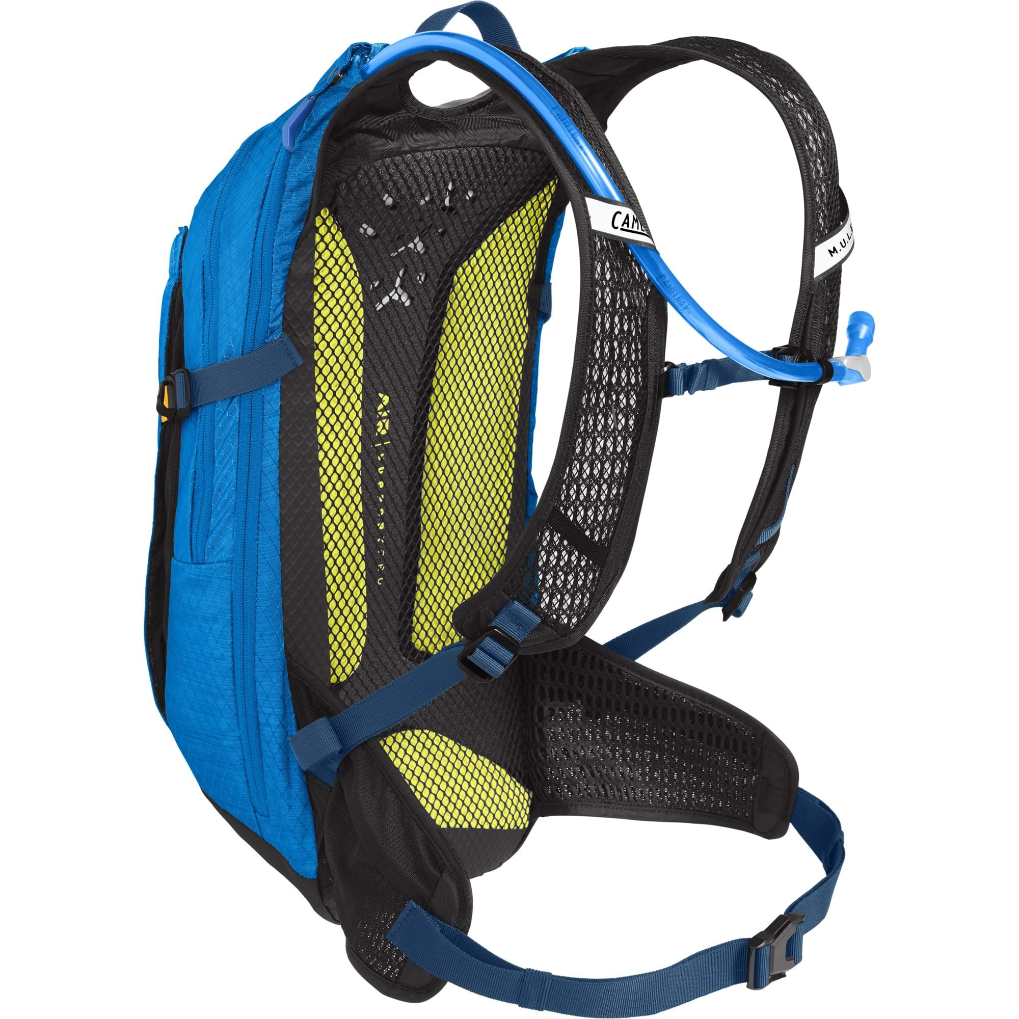 CAMELBAK M.U.L.E. PRO 14 HYDRATION PACK 14L WITH 3L RESERVOIR 2023: IBIZA BLUE/ORANGE CBMULPRO