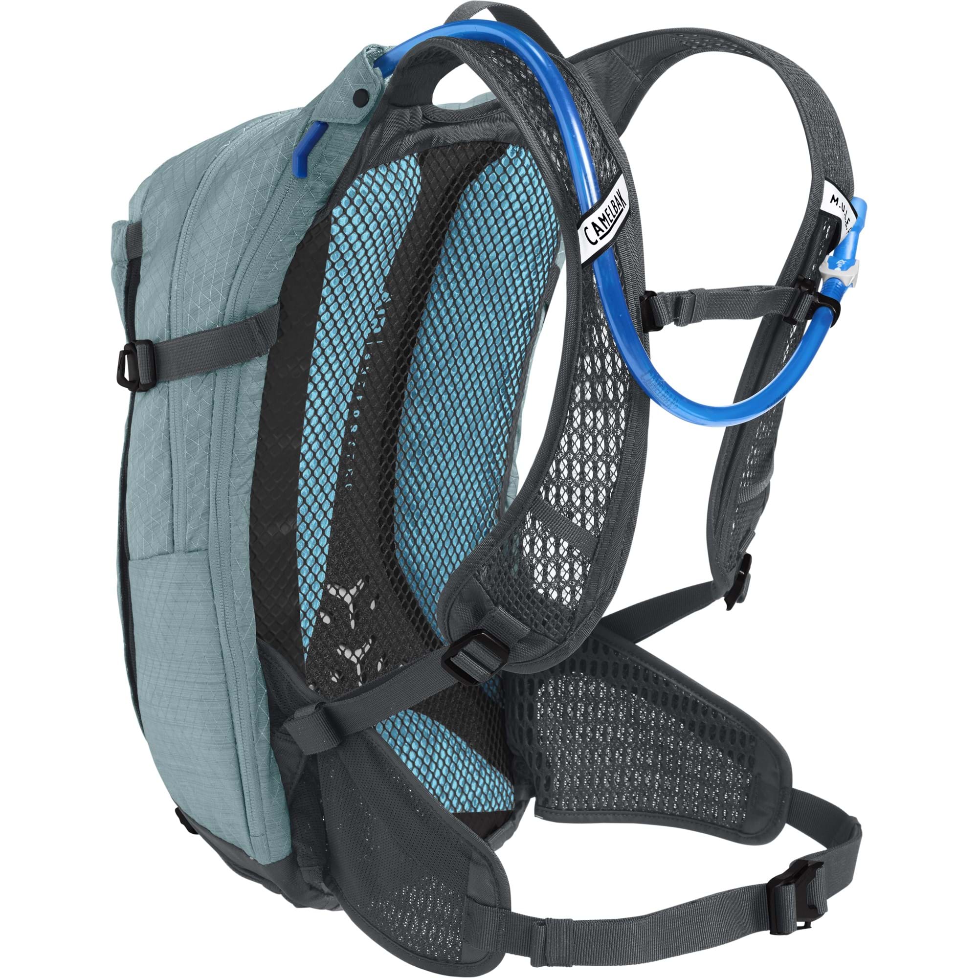 CAMELBAK WOMEN'S M.U.L.E. PRO HYDRATION PACK 14L WITH 3L RESERVOIR 2021: MINERAL BLUE CBWMULPRO