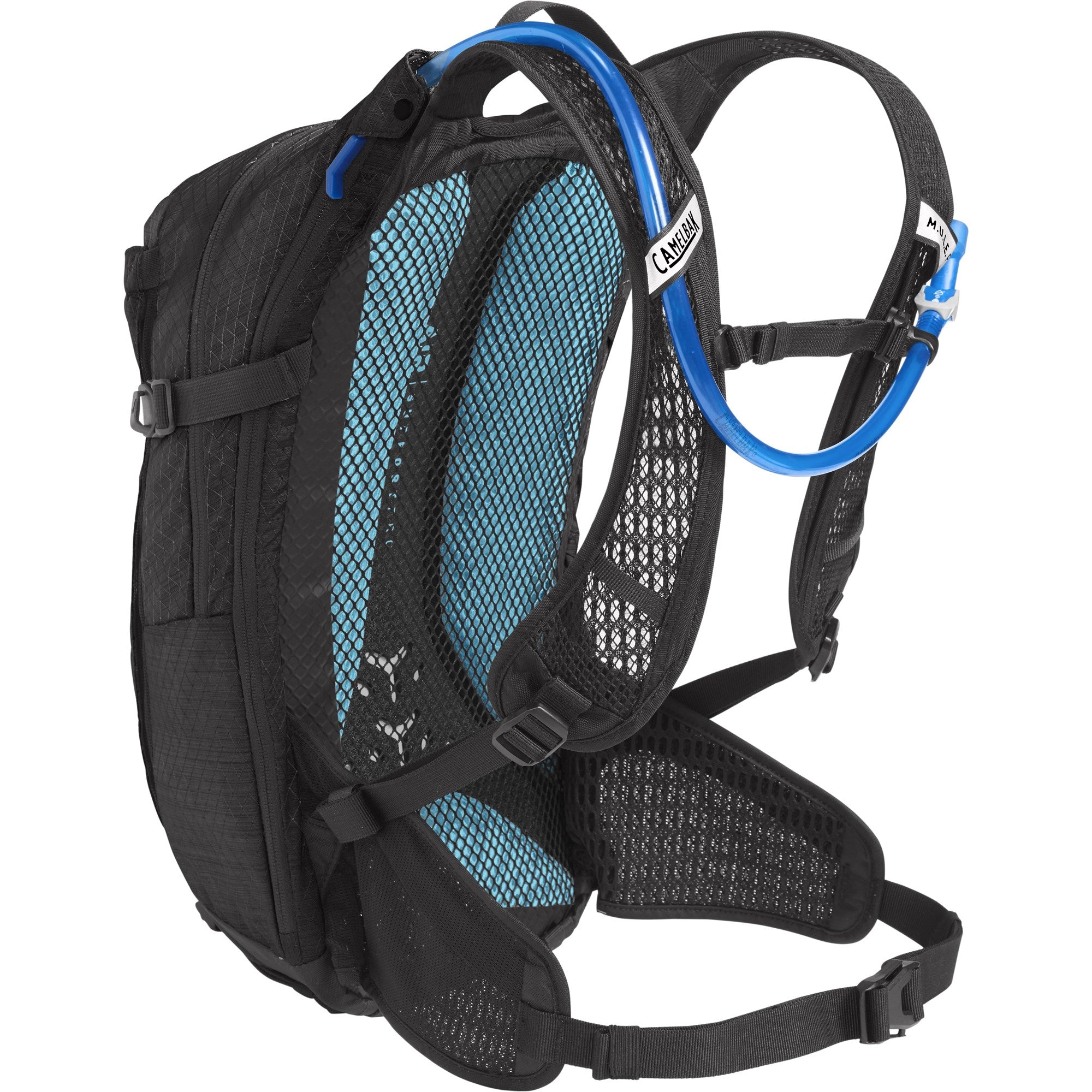 CAMELBAK WOMEN'S M.U.L.E. PRO HYDRATION PACK 14L WITH 3L RESERVOIR 2021: BLACK/WHITE CBWMULPRO