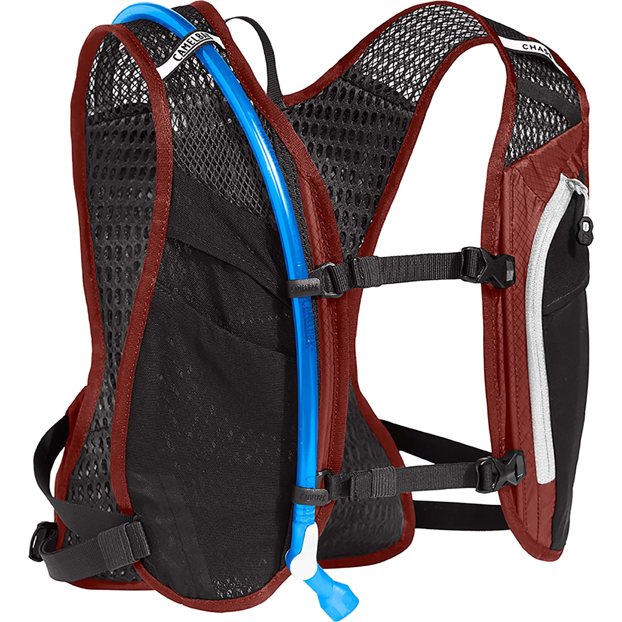 CAMELBAK CHASE BIKE VEST 4L WITH 1.5L RESERVOIR 2022: FIRED BRICK/WHITE 4L CBCHSB