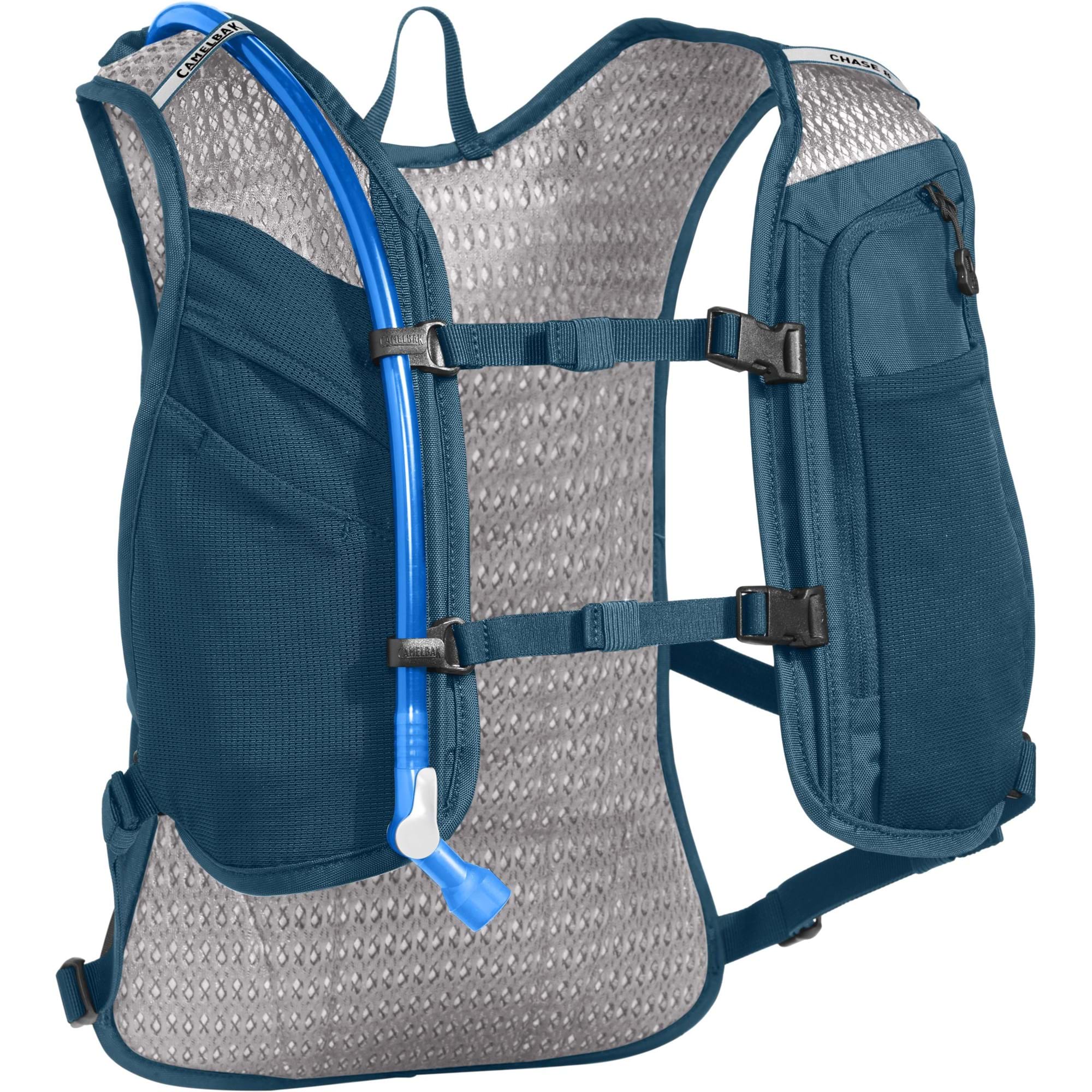 CAMELBAK CHASE BIKE VEST 8L WITH 2L RESERVOIR 2023: MOROCCAN BLUE 8L CBCH8