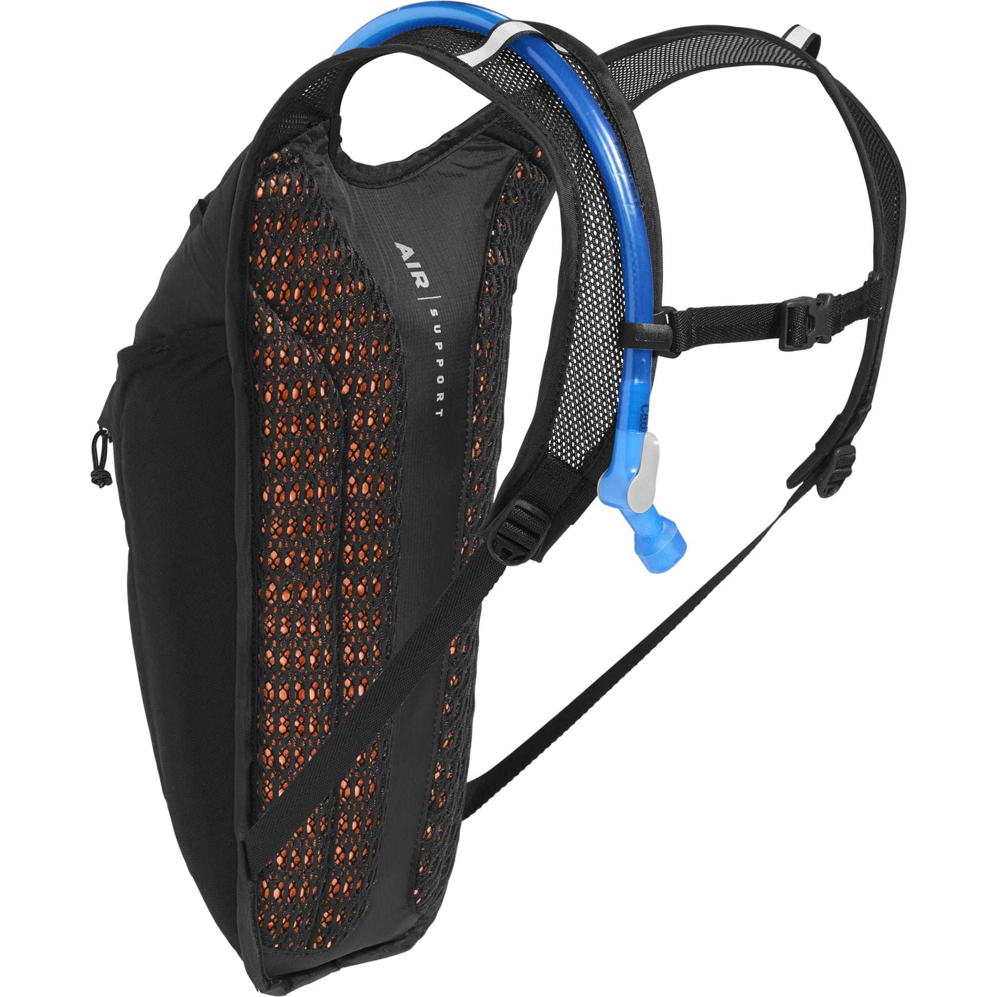 CAMELBAK ROGUE LIGHT HYDRATION PACK 7L WITH 2L RESERVOIR 2021: BLACK/SILVER 7L CBROGLT70