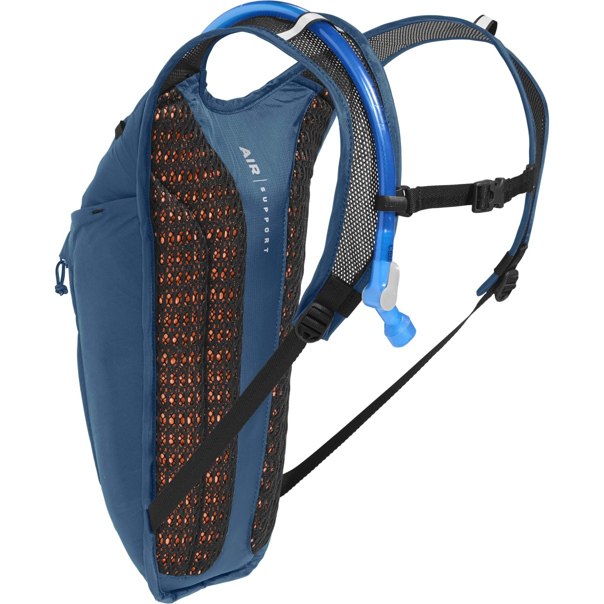 CAMELBAK ROGUE LIGHT HYDRATION PACK 7L WITH 2L RESERVOIR 2021: GIBRALTAR NAVY/BLACK 7L CBROGLT70