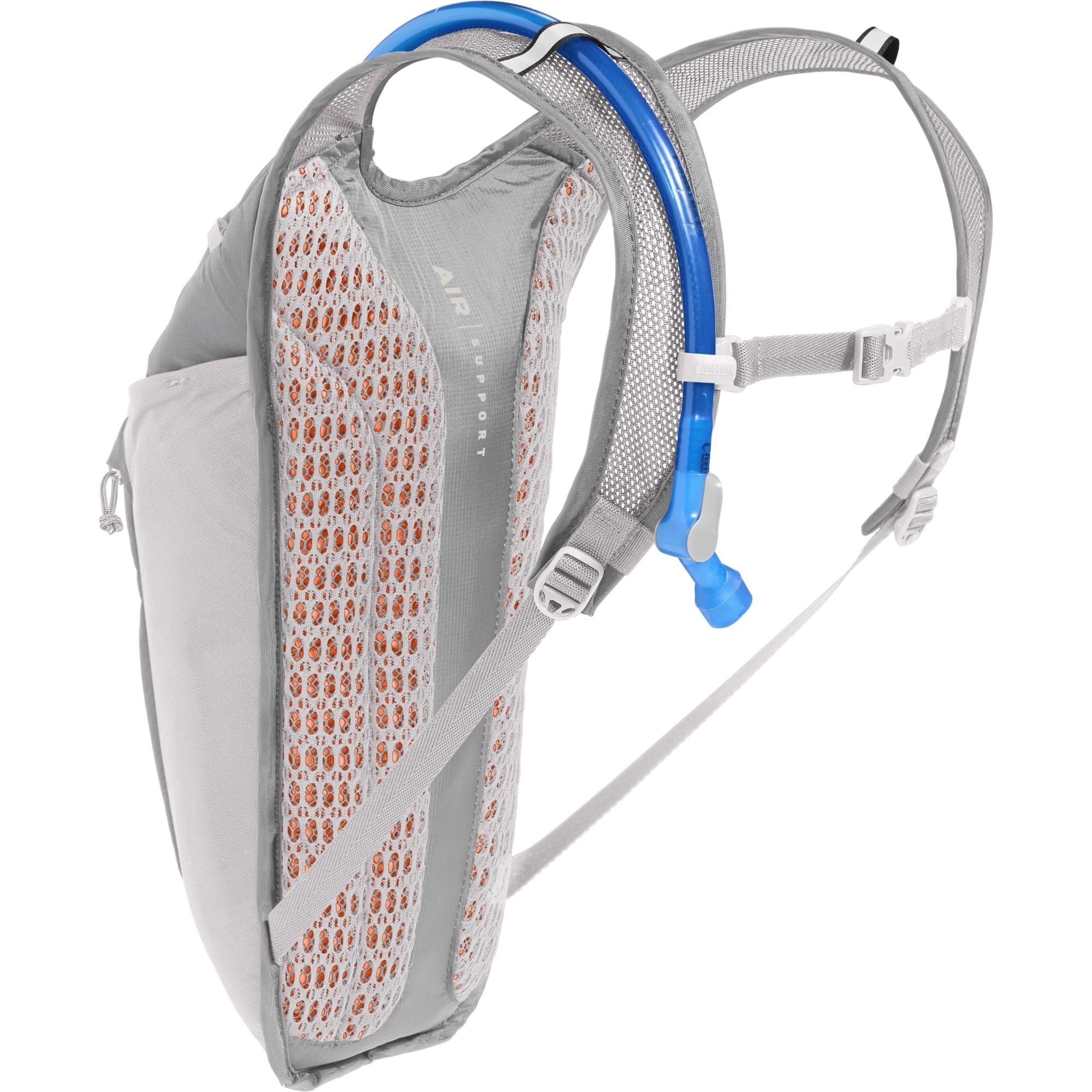 CAMELBAK ROGUE LIGHT HYDRATION PACK 7L WITH 2L RESERVOIR 2023: DRIZZLE GREY 7L CBROGLT70