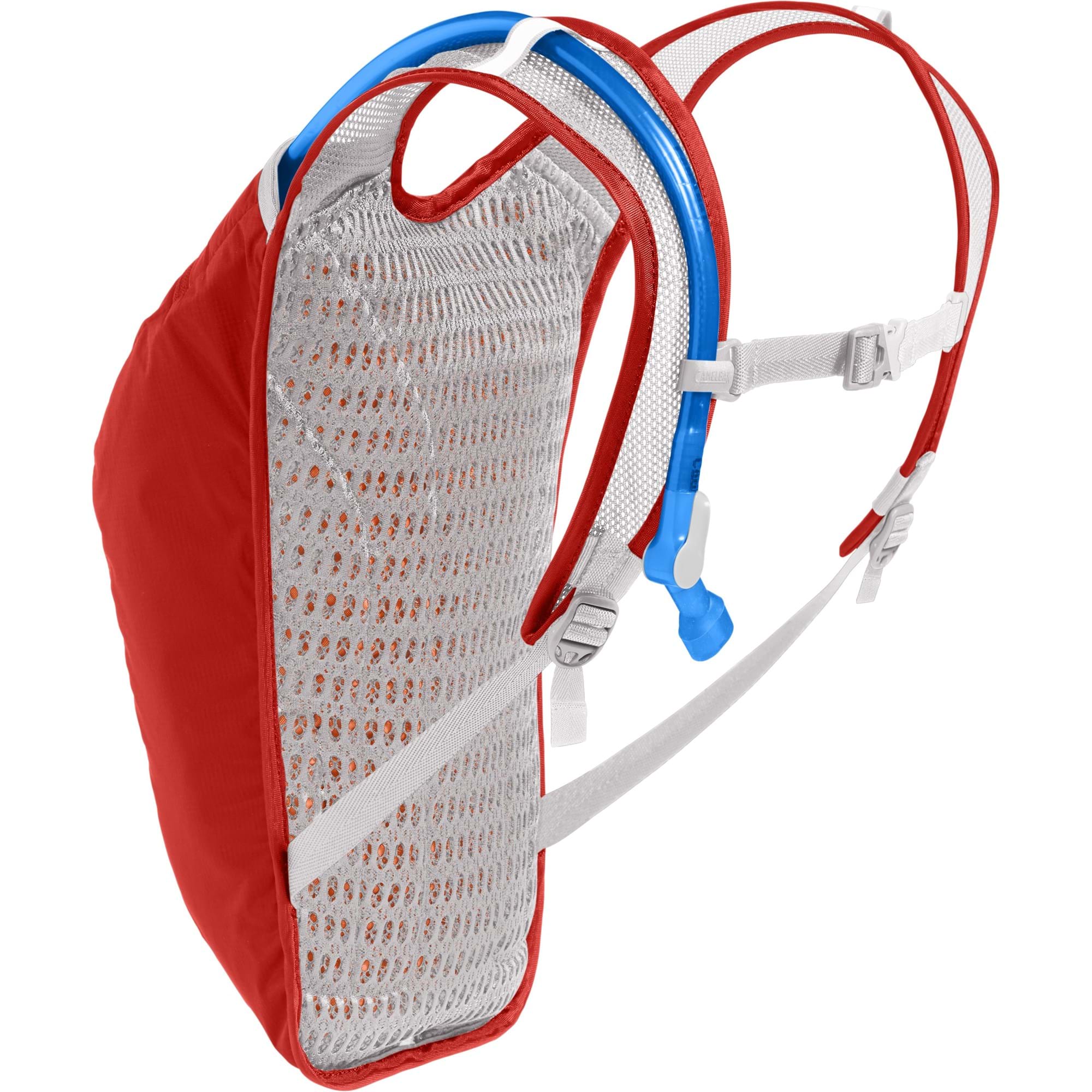 CAMELBAK HYDROBAK LIGHT HYDRATION PACK 2.5L WITH 1.5L RESERVOIR 2023: RED/BLACK 2.5L CBHYDLT50