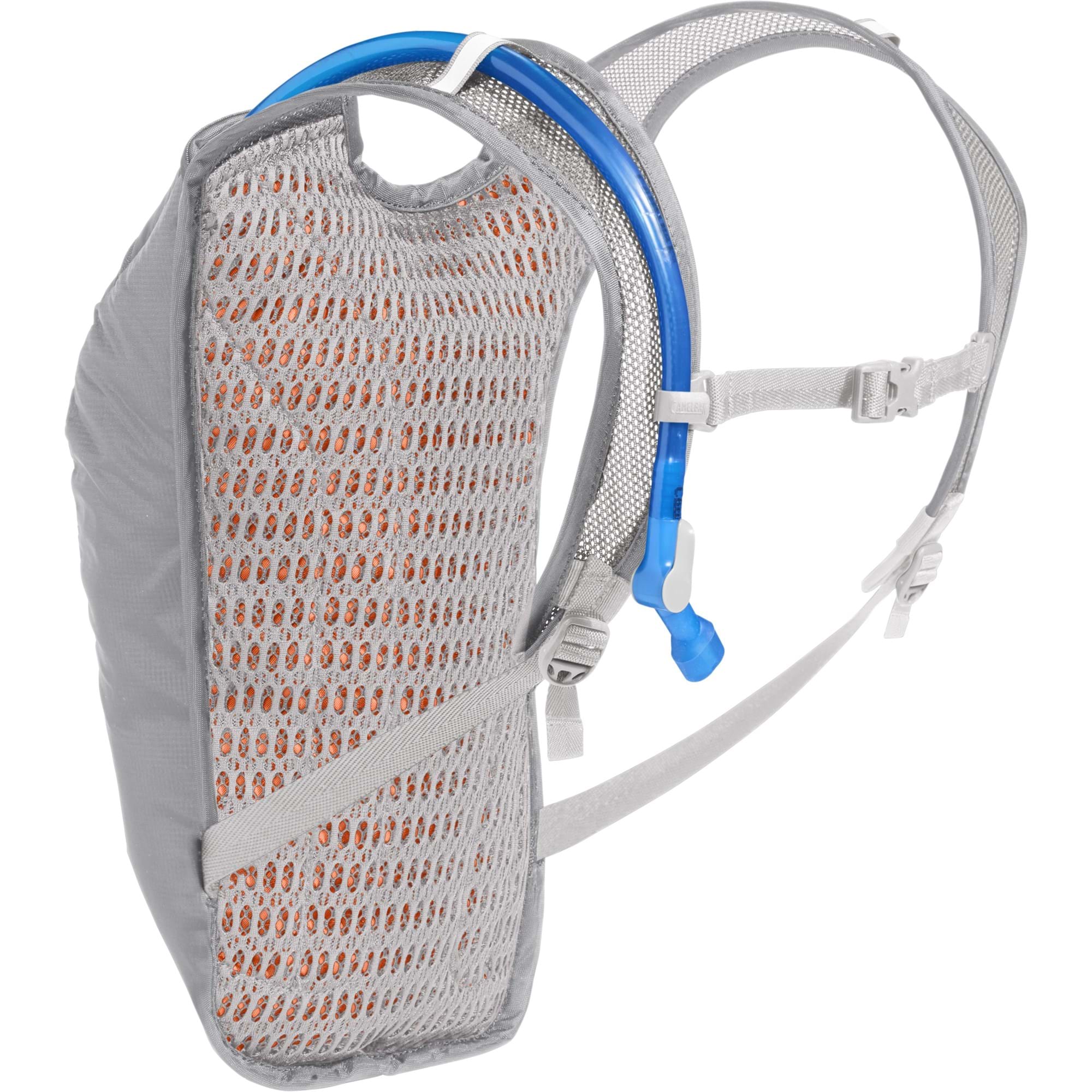 CAMELBAK WOMEN'S HYDROBAK LIGHT HYDRATION PACK 2.5L WITH 1.5L RESERVOIR 2021: GREY/SILVER CBHYDTLW50