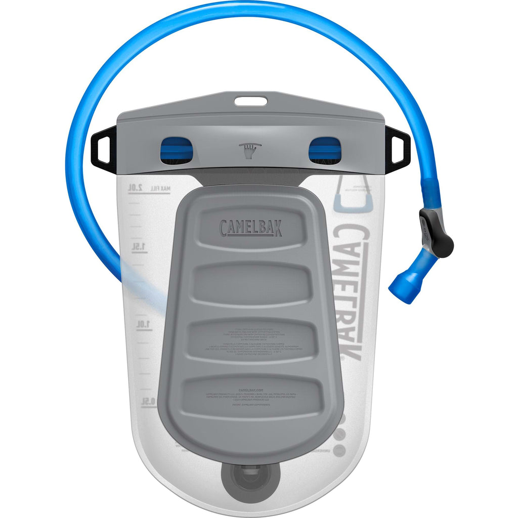 CAMELBAK FUSION 2L RESERVOIR WITH TRU ZIP WATERPROOF ZIPPER 2022: CLEAR CBFUSION2