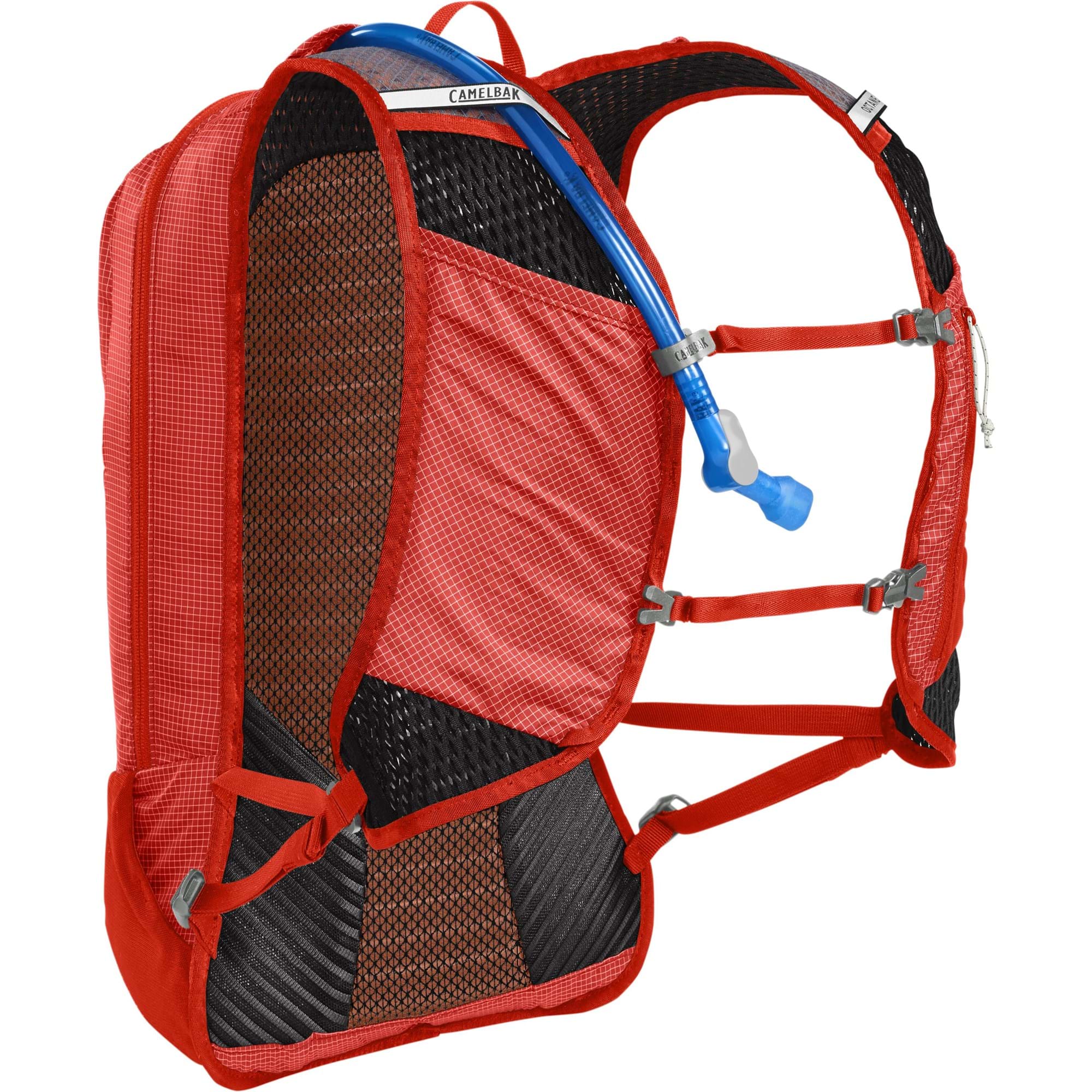 CAMELBAK OCTANE 12 FUSION 2L HYDRATION PACK 2023: RED POPPY/VAPOR 12L CBOCT12
