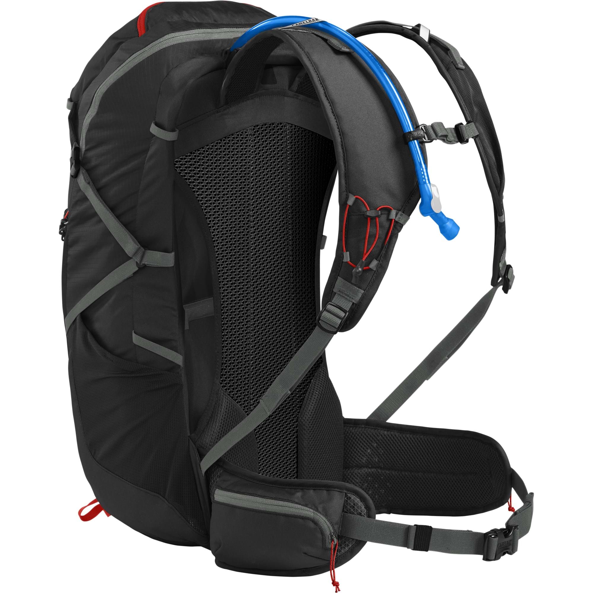 CAMELBAK FOURTEENER 32 HYDRATION PACK 2023: BLACK/RED POPPY 32L CBFOUR32