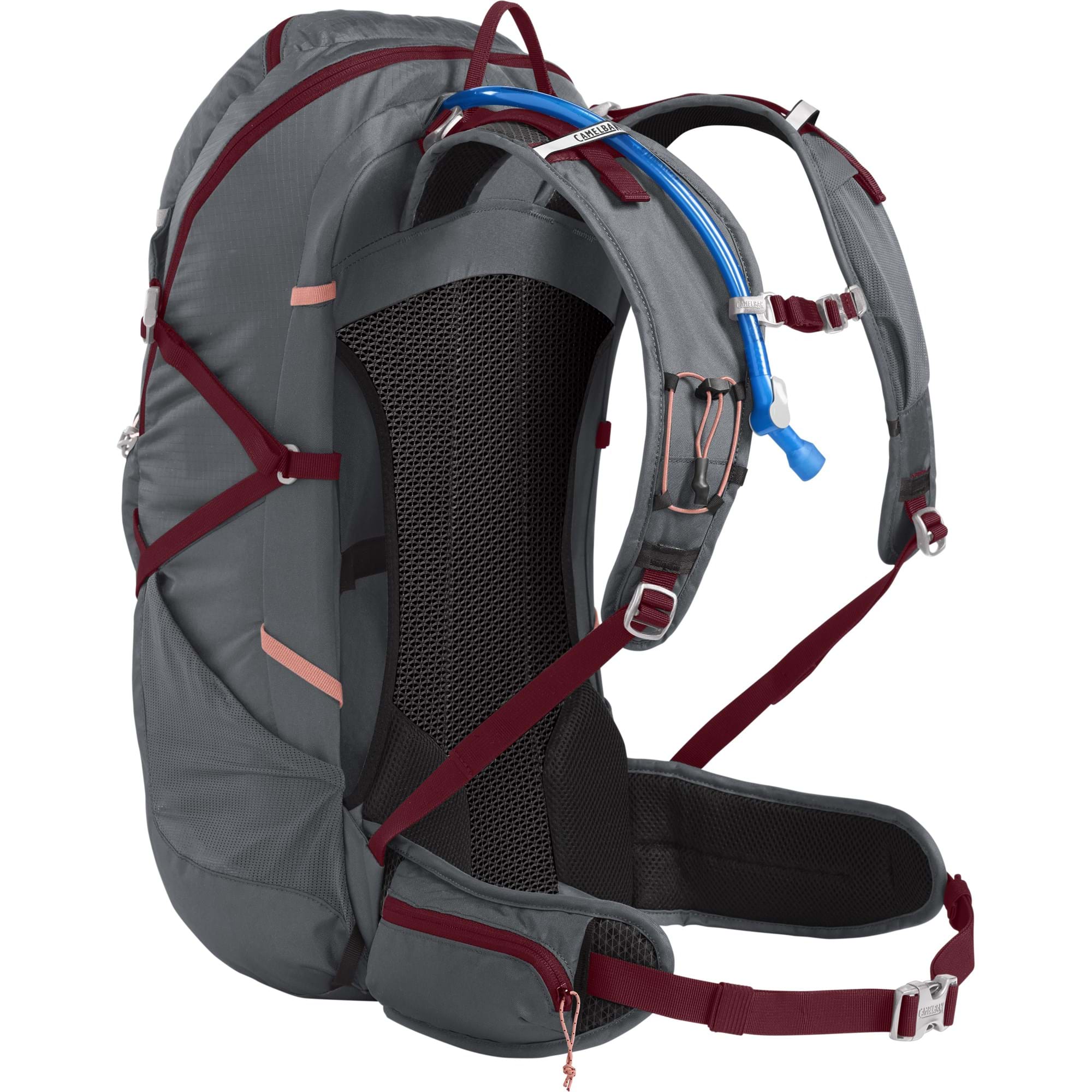 CAMELBAK WOMEN'S FOURTEENER 30 HYDRATION PACK 2023: CASTLEROCK/CABERNET CBWFOUR32
