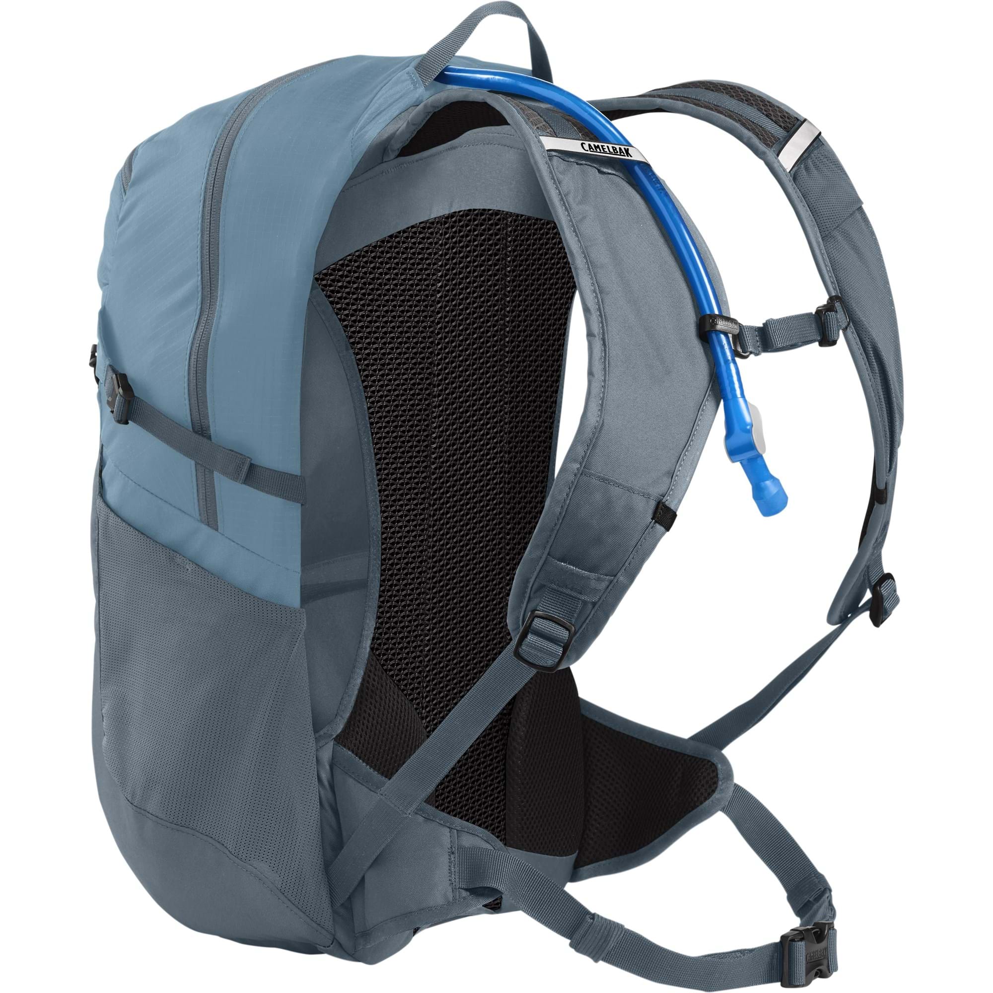 CAMELBAK WOMEN'S FOURTEENER 24 HYDRATION PACK 2023: SMOKE BLUE/FIERY CORAL 24L CBWFOUR24