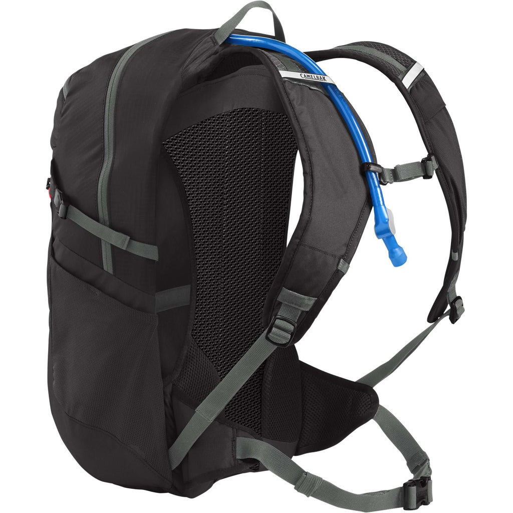 CAMELBAK WOMEN'S FOURTEENER 24 HYDRATION PACK 2023: BLACK/FIERY CORAL 24L CBWFOUR24