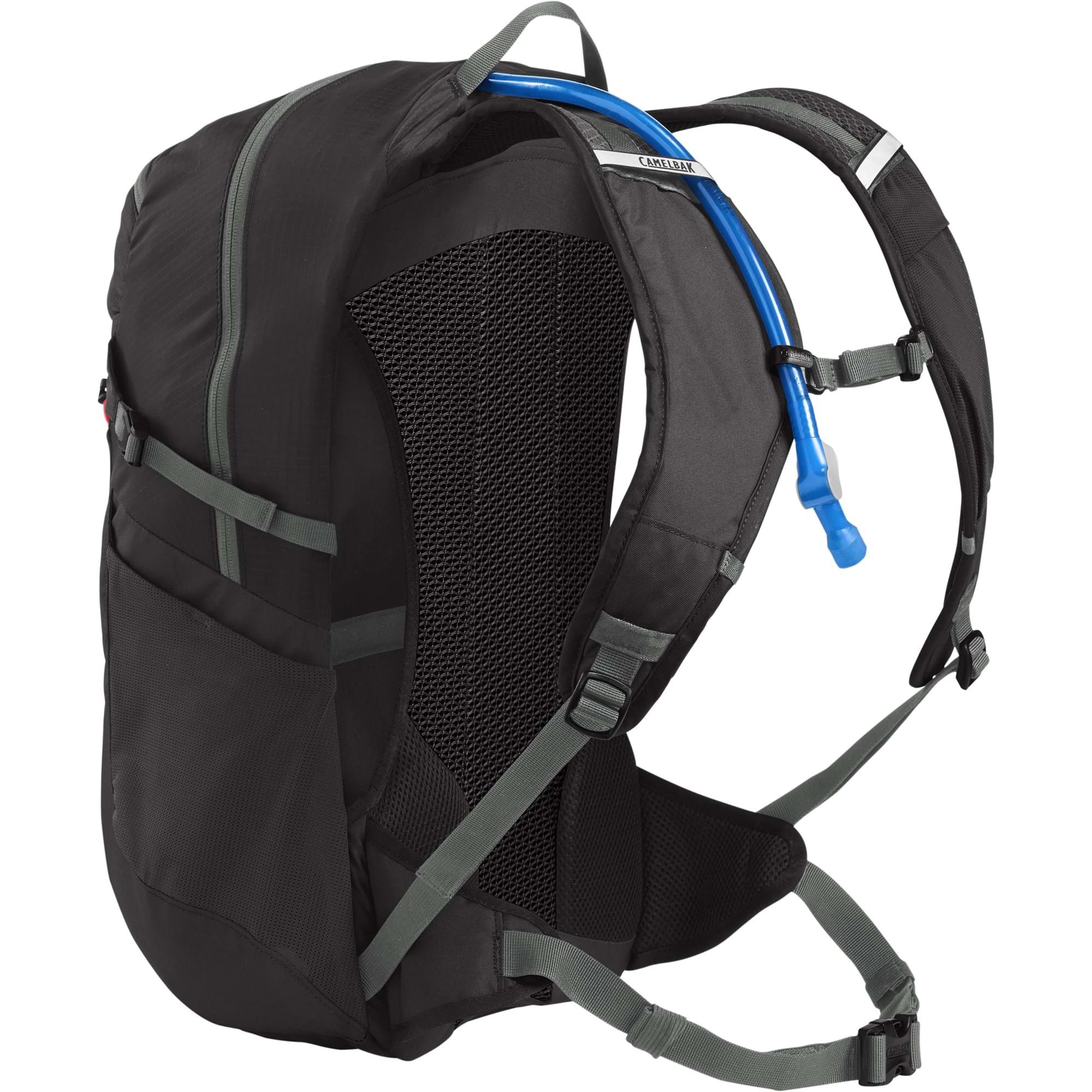 CAMELBAK WOMEN'S FOURTEENER 24 HYDRATION PACK 2023: BLACK/FIERY CORAL 24L CBWFOUR24