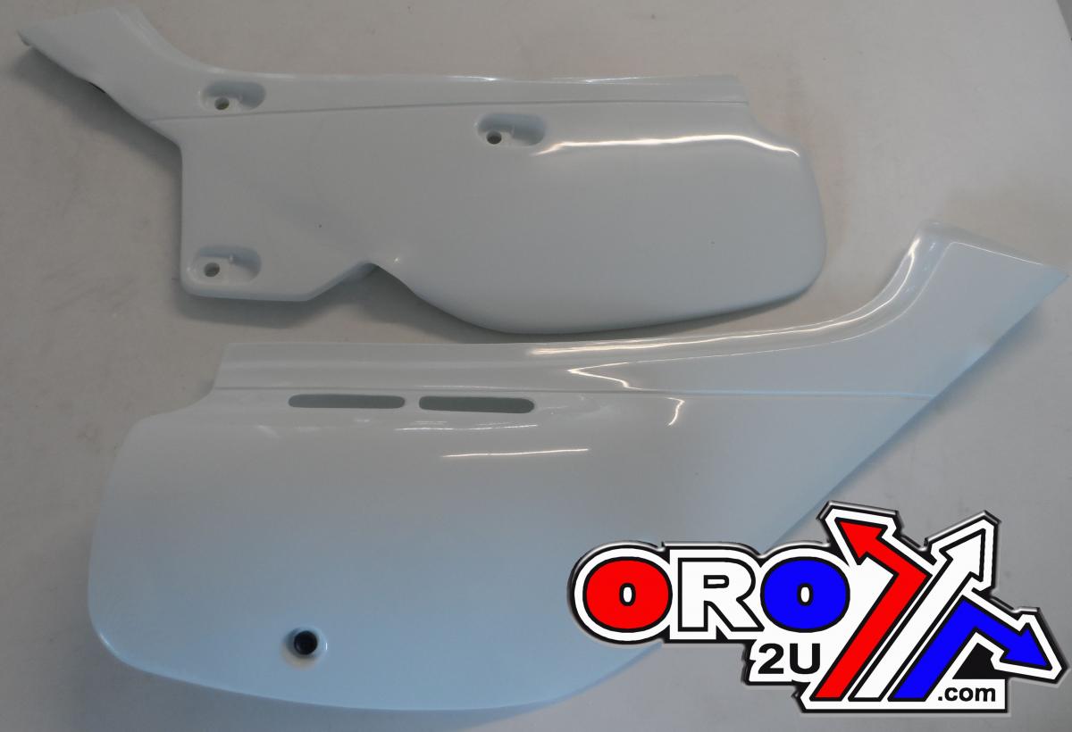 SIDE PANELS XR600 85-96 WHITE, UFO 2639-041
