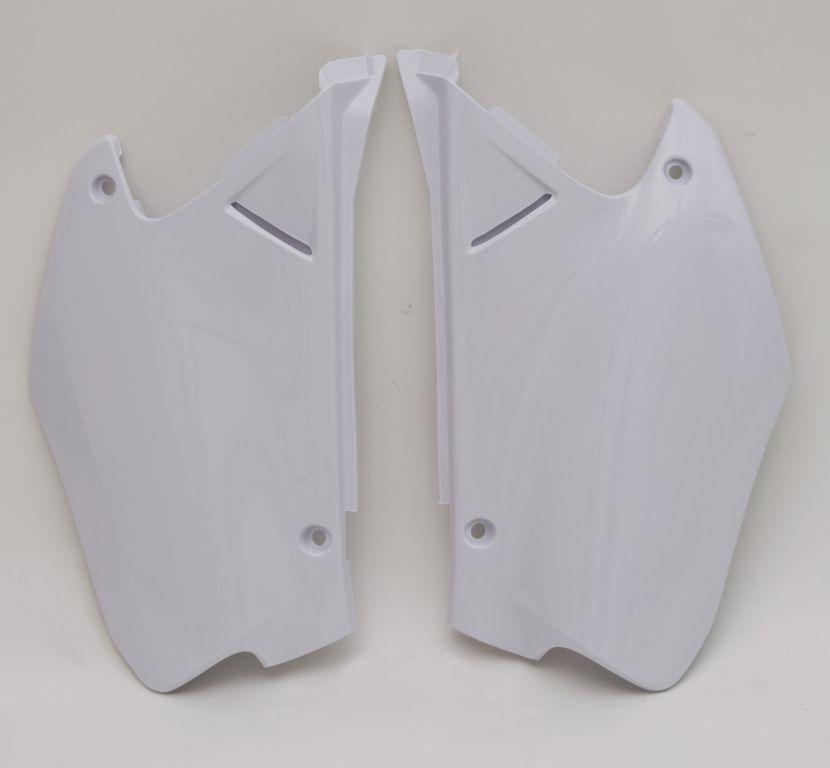 SIDE PANELS 00-01 CR125 CR250, RTECH R-FICR0BN0001 WHITE