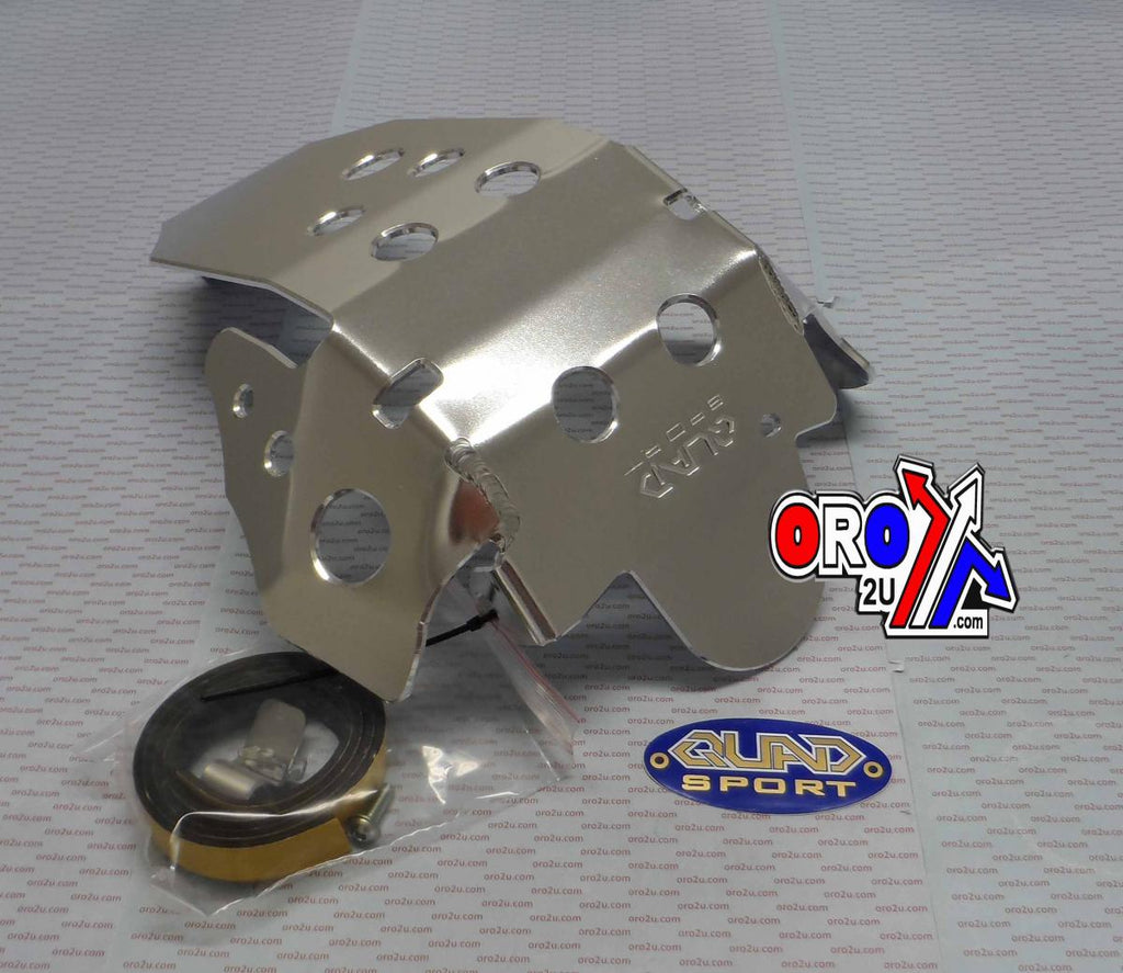 SKIDPLATE ENDURO 04-09 CRF250R, QUAD SPORT 120310236, ALUMINIUM BASH PLATE