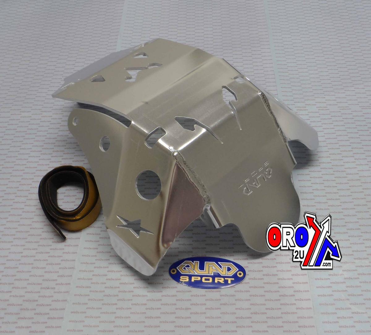 SKIDPLATE ENDURO 02-04 CRF450, 120310229, ALUMINIUM BASH PLATE