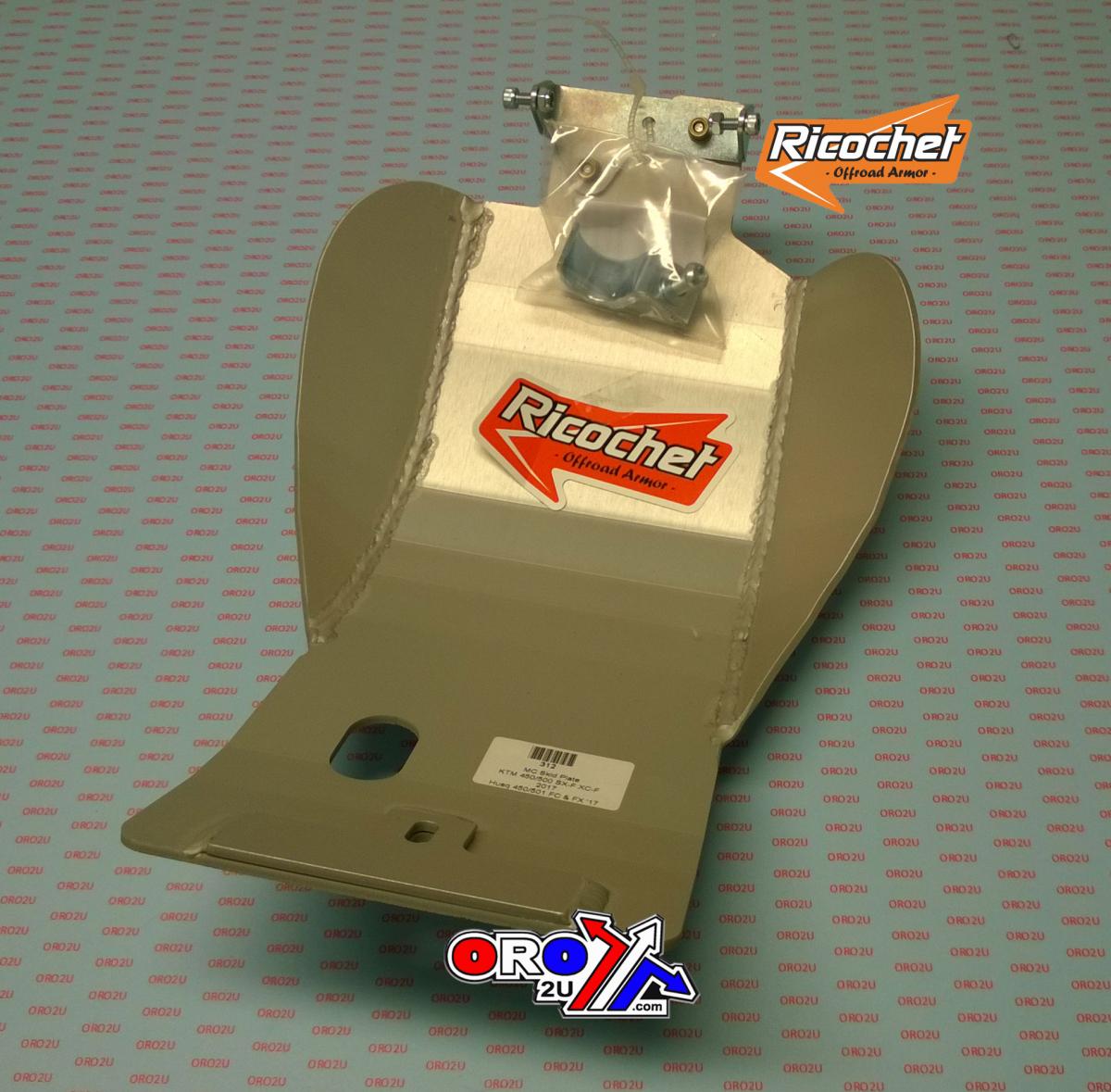SKID PLATE HD ALUMINIUM ENDURO '17 450 SX-F/XC-F, 450/501 FX, 312 RICOCHET