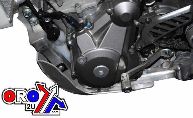 SKID PLATE HD ALUMINIUM ENDURO 10-11 SUZUKI RMX 450Z, 474 RICOCHET