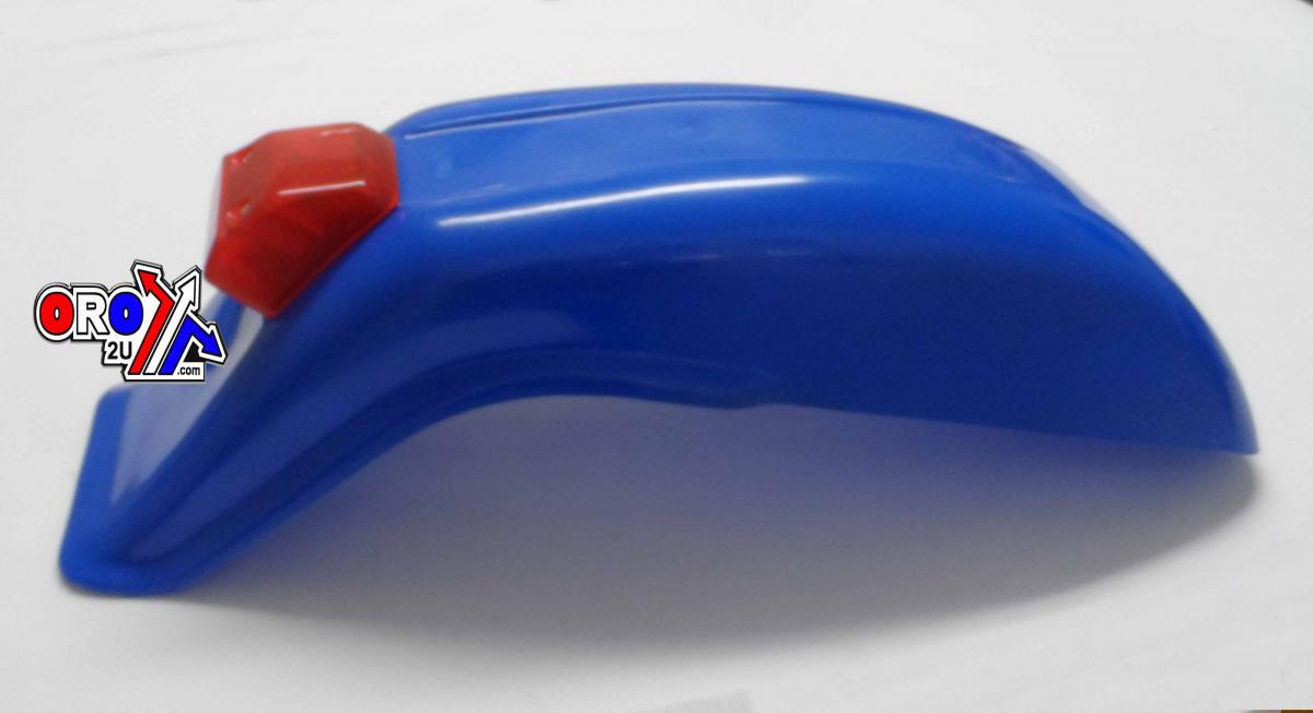 ENDURO REAR FENDER BLUE, Universal fitting