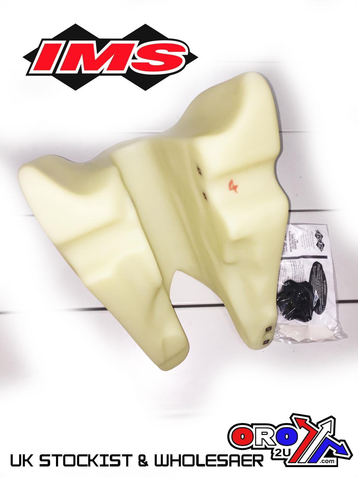 IMS Fuel Tank 4.0 gal Natural Screw Cap, Honda XR250R 1996-2004, 112223-N2