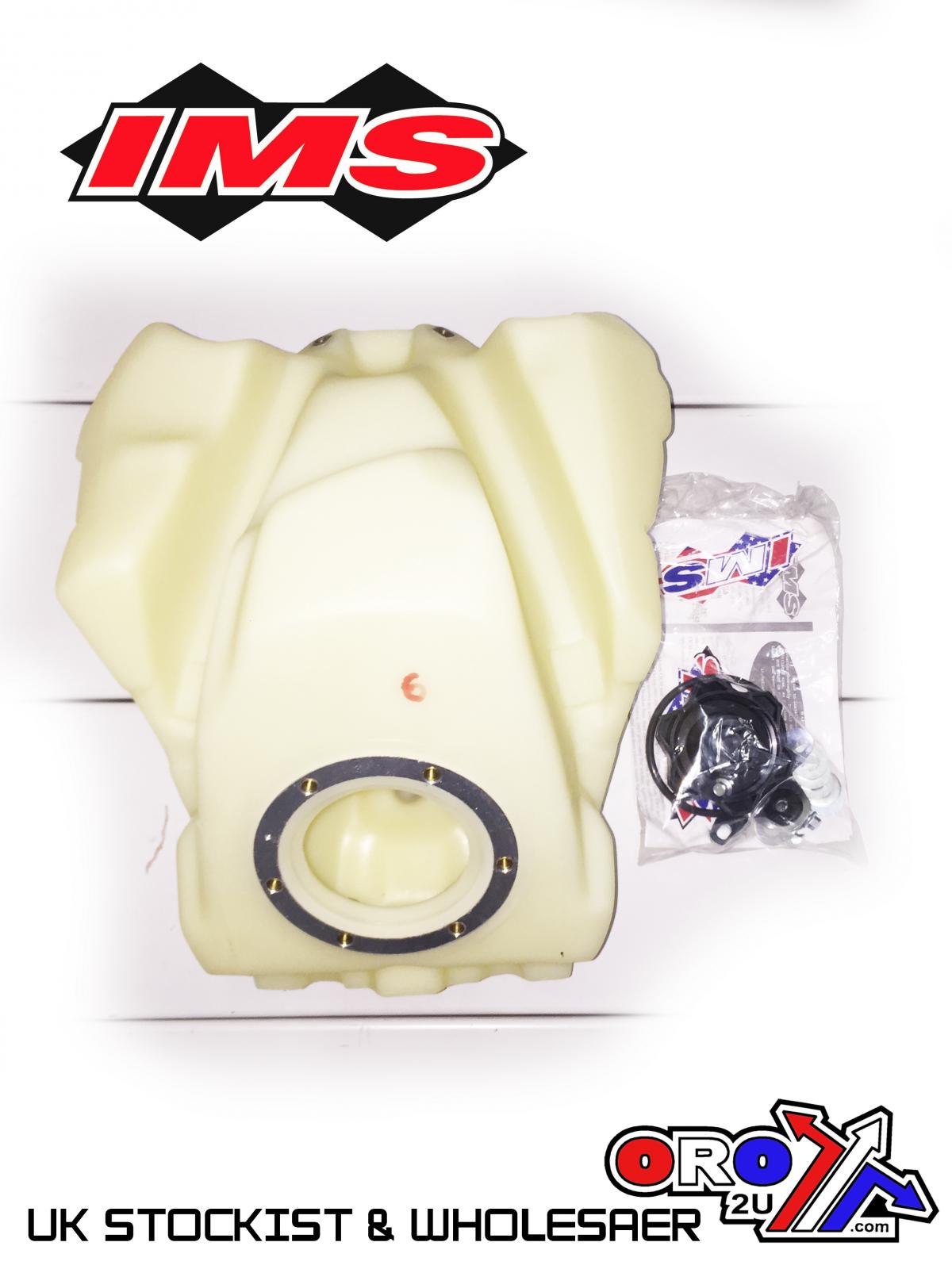 IMS Fuel Tank 2.7 gal Natural Screw Cap, Honda CRF450R 2009-2012, 112243-N2