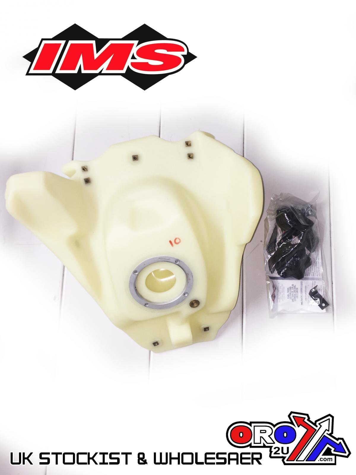 IMS Fuel Tank 3.5 gal Natural Screw Cap, Honda CRF250L 2017-2020, 112250-N2