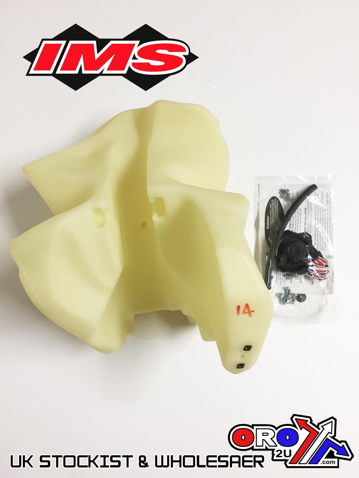 IMS Fuel Tank 3.1 gal Natural Screw Cap, Husqvarna TE 125 2014-2016, 112424-N2