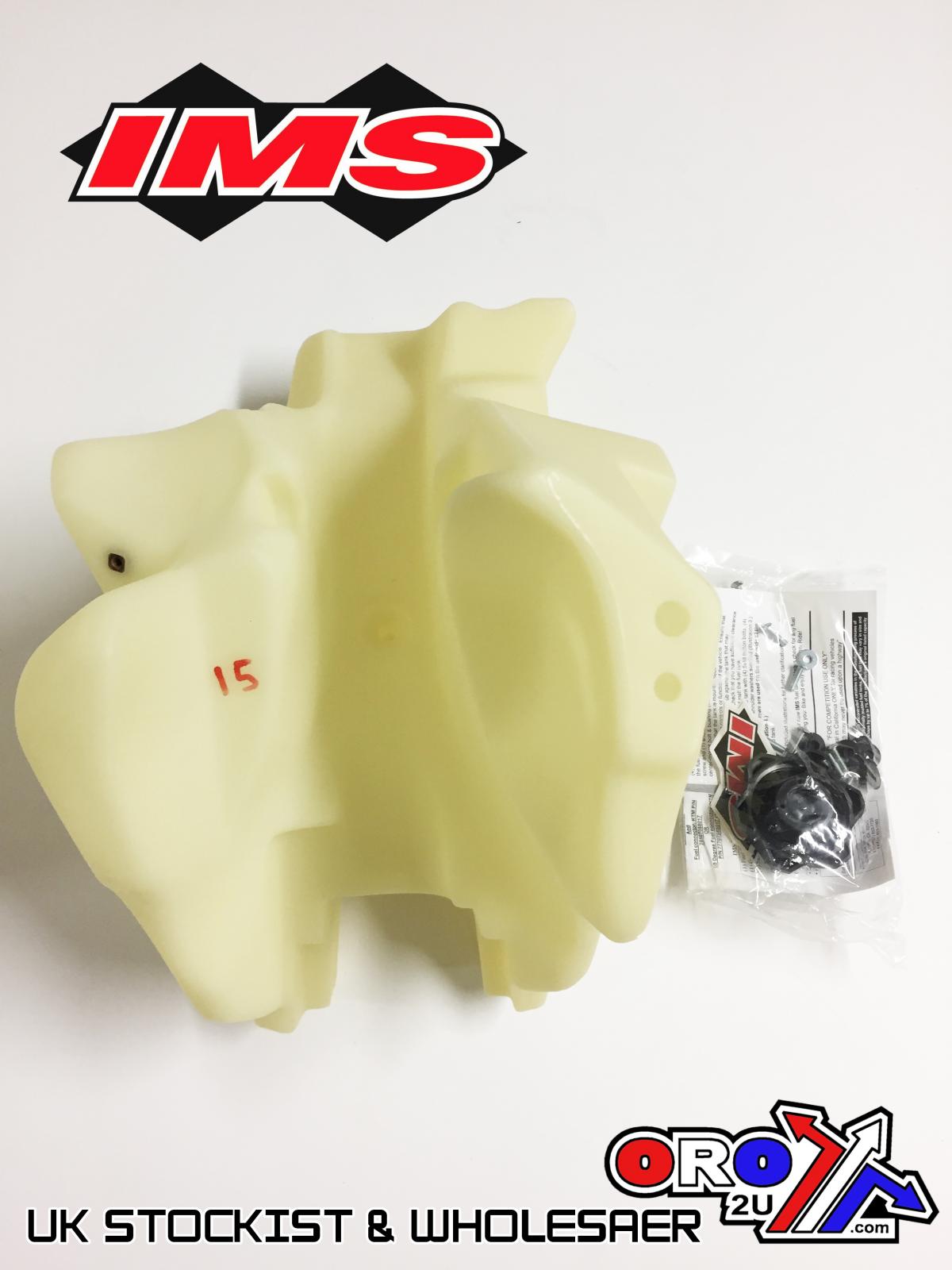 IMS Fuel Tank 2.7 gal Natural Screw Cap, Husqvarna FC 250 2016-2018, 112425-N2