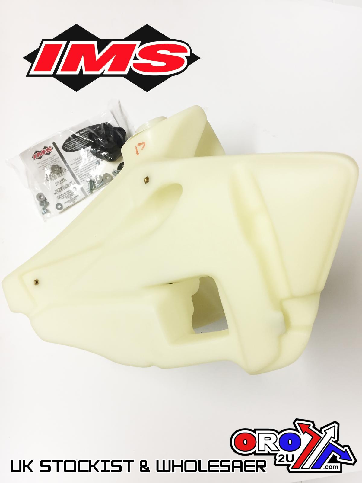 IMS Fuel Tank 4.5 gal Natural Screw Cap, Husqvarna FE 450 2017-2019, 112427-N2