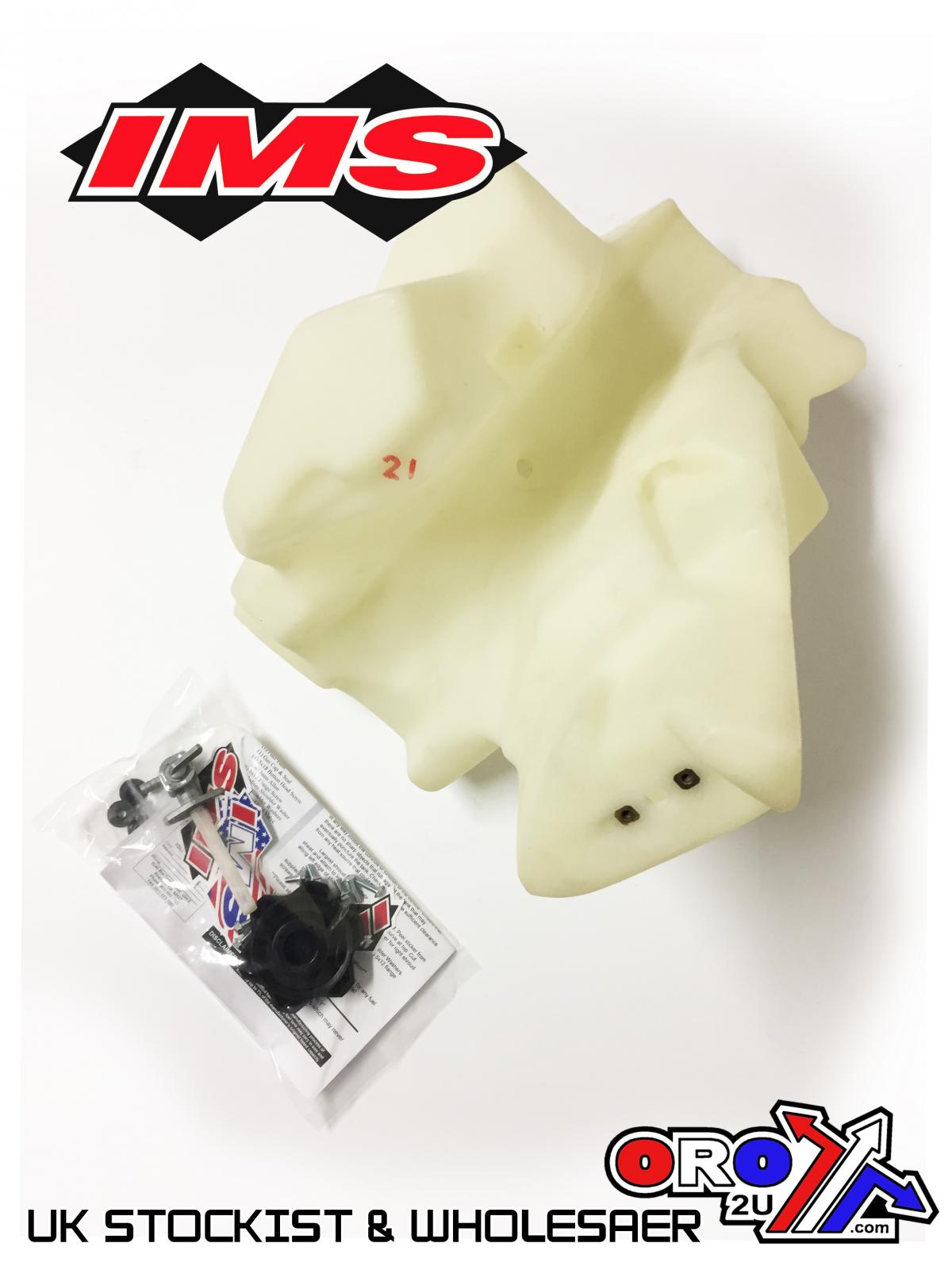IMS Fuel Tank 3.0 gal Natural Screw Cap, Husqvarna TC 125 250 300 2019-2020, 112434-N2