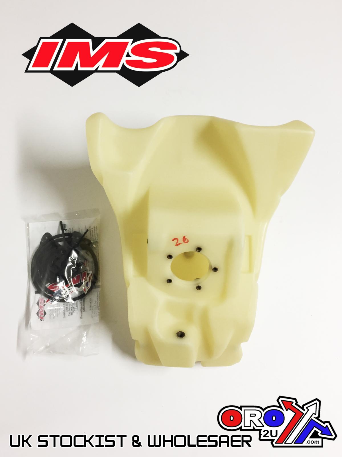 IMS Fuel Tank 2.7 gal Natural Screw Cap, Kawasaki KLX250S (EFI) 2009-2020, 113159-N2